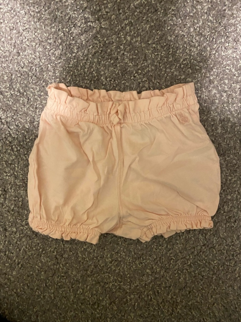 GAP Baby Peach Ruffle Cotton Bloomers